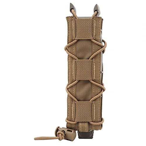 Pistol Magazine Pouch, Adjustable Tactical Pistol Magazine Holster Rapid Response Molle System For Easy Placement & Removal #TOP30