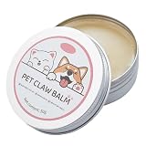JJHXM 50g baume Coussinet Chien,Creme Coussinet Chien,baume Protecteur Naturel pour Pattes, Vitamine E, pour hydrater Les Pattes et soulage la sécheresse