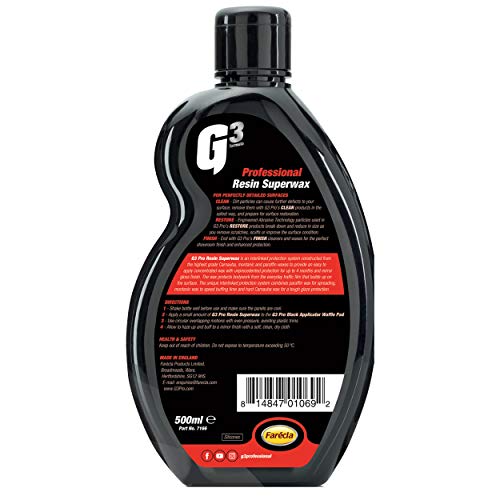 G3 Pro Resin Superwax 500 ML miniatura 3