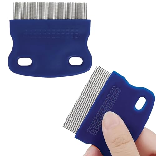 TEMPERIA (1 pcs) Lice Comb for Women, Men &amp; Kids Hair - Nits, Dandruff &amp; Lice Eggs Remover Products - Hair Lies Removal Comb for Head - Premiu
