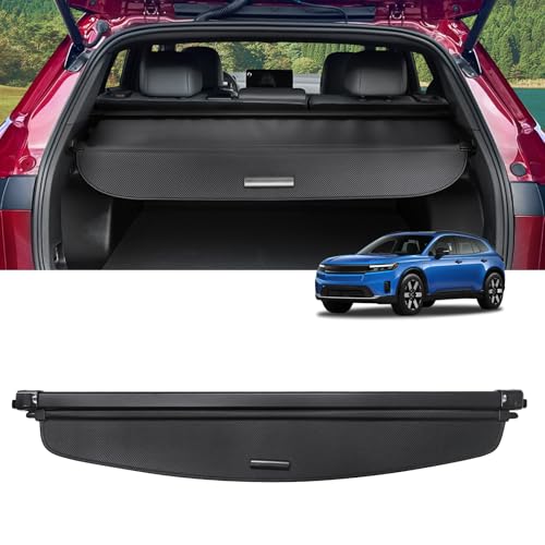 VEENJOY Cargo Cover for Honda Prologue/Chevy Blazer EV 2024-2026 Accessories Retractable Cover Security Shielding Shade Cargo Luggage Cover Trunk Storage Privacy Protection (Carbon Fiber Texture)
