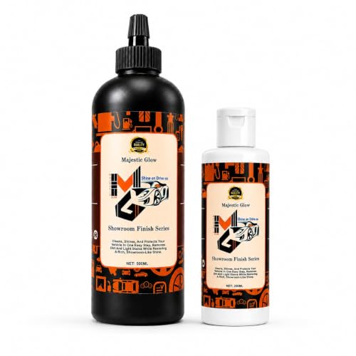 Image of Showroom Finish Series Car & Bike Polish 700 ml | High Gloss Shine & Paint Protection | Water & Dust Repellent Formula | Easy Spray, Wipe & Buff | Suitable for Cars, Bikes & Scooters