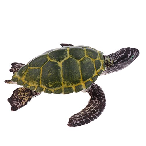 MagiDeal Realistic Plastic Animal Tortoise Model Figure Turtle Model Figurine Kids Toy Both Indoor/Outdoor Play Home Office Decoration Birthday Gift