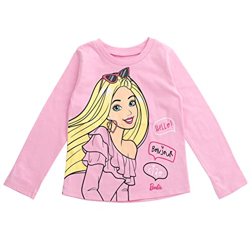 Image of Barbie Girls 3 Pack T-Shirts Toddler to Big Kid