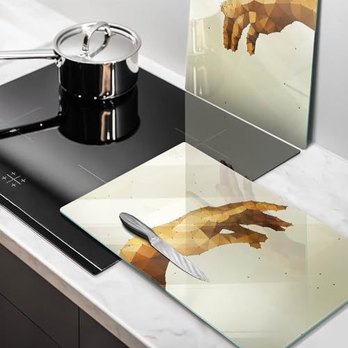 Planche à découper multifonctionnelle 2x30x52cm Wallfluent pour cuisine
