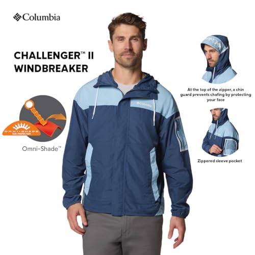Image of Columbia Men Omni-Shield Challenger II Hiking and Trekking Windcheater