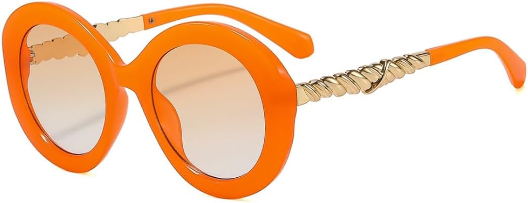 Fashion Round Sunglasses Women Men Classic Vintage Driving Travel Sun Glasses Circle Oval Eyewear UV400