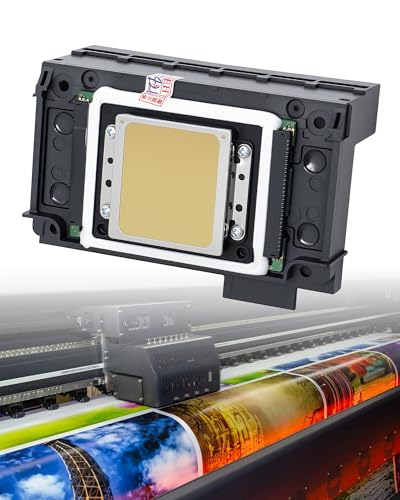 New XP600 Printhead, Print Head Replacement for XP600 XP601 XP510 UV & DTF Printer, 6 Color Printhead High-Precision Inkjet, Quick Install, Restore Optimal Printing Performance Full Inspection