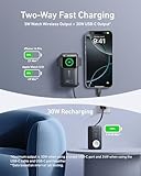 Anker MagGo Power Bank for Apple Watch, Officially Certified 10,000mAh Compact Portable Charger with Built-In USB-C Cable, 35W Max Battery Pack, For iPhone 16/15 Series, iPad, AirPods, and More - Image 3