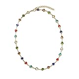 Caractéristiques du produit : Ce collier pour femme est fabriqué en alliage et traité multicouches pour une brillance durable. La chaîne est légère et présente une finition lisse et polie, assurant un contact agréable avec la peau et un confort optimal pour tous les types de peau, tout au long de la journée.