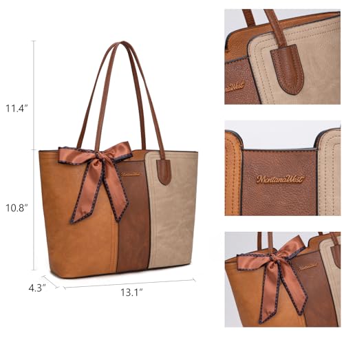 Image of Montana West Tote Bags for Women Top Handle Satchel Purses