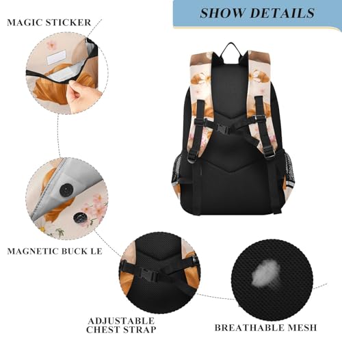 Sac à dos pour ordinateur portable enfants à motif capybara - 5