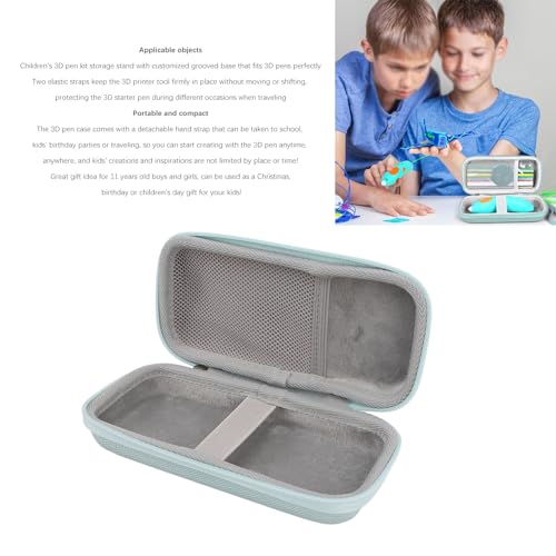 Hard EVA Carrying Case, 3D Printing Pen Hard Travel Case Protective Storage Bag Compatible with 3D Pen - Image 3