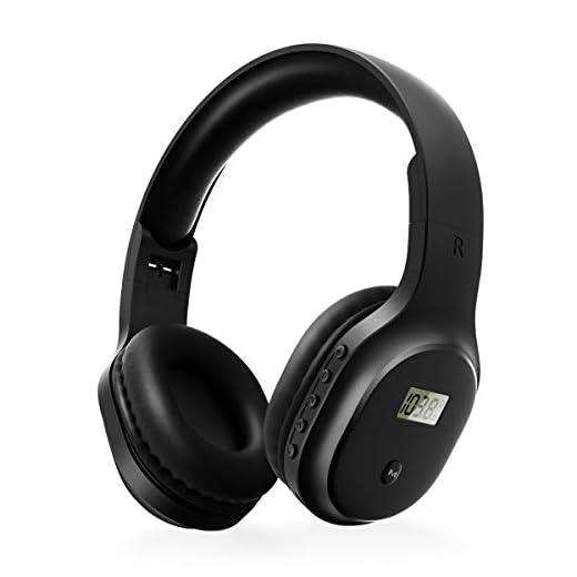 Rechargeable and Portable Personal FM Radio Headphones with Best Reception, Wireless Headset Radio Ear Muffs for Jogging, Mowing, Cycling, Meeting FM Receiver