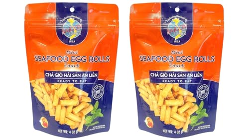 Mini Seafood Egg Rolls (2 Pack, 4 oz each) Vietnam