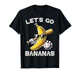 Lets Go Banana Retro Boys Kids Men Youth T-Shirt