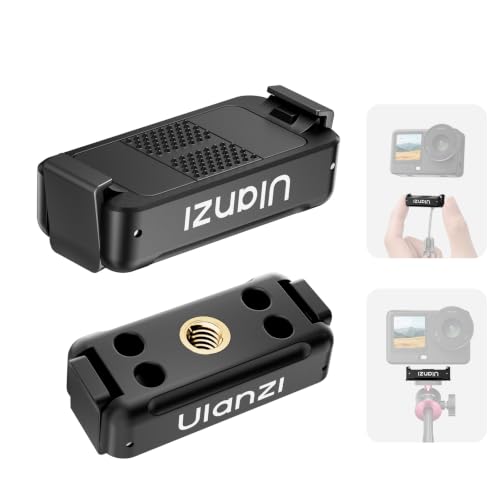 Ulanzi OA26 OsmoAction6�p�}�O�l�b�g�x�[�X �N�C�b�N�����[�X�A�_�v�^�[ �f���A���������[�h���t�� ���������C�z���Ή� 1/4�l�W�� ���C�A�_�v�^�[ �O�r�}�E���g �A�N�V�����J�����A�N�Z�T���[ �ϏՌ��� �A���~�� Action6/Osm