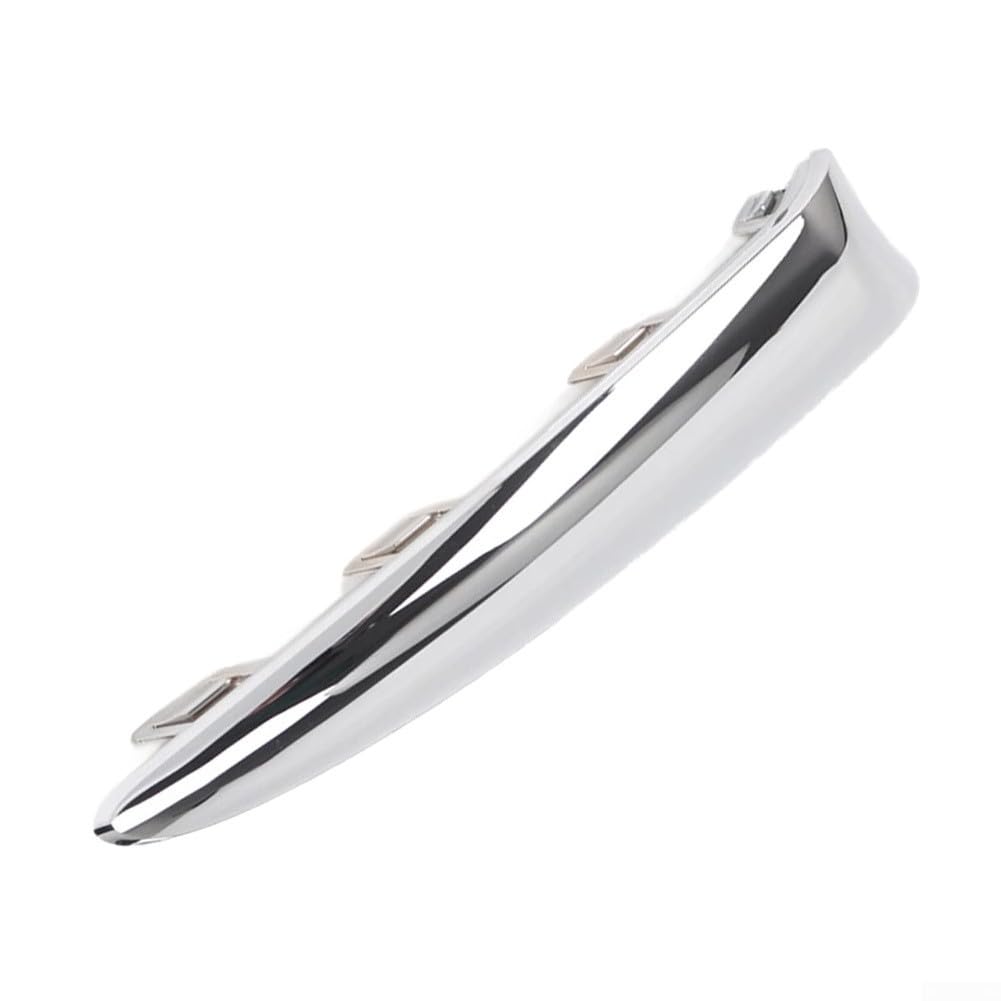 Front Bumper Moulding Chrome Right Hand Fitment for Fiat 500 2016 2017 2018 2019 2020 Replacement Part Number 735642307