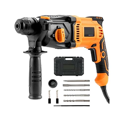 Taladro percutor rotativo de 800W, perforación máxima, 26mm, 4 modos, SDS-Plus, martillo neumático de trituración de hormigón con cable eléctrico for demolición