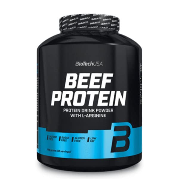Biotech USA Beef Protein - 1,8 kg Strawberry