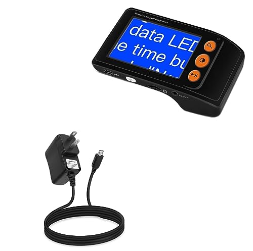BoxWave Charger Compatible with Eyoyo YS008 Digital Magnifier - Wall Charger Direct (5W), Wall Plug Charger