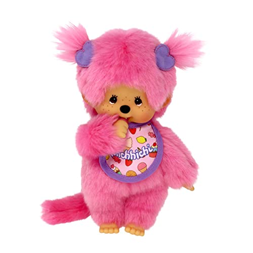 Bandai Monchhichi Peluche Monchhichi Frozen Fruits Peluche Iconique des années 80 Peluche Toute Douce 20 cm pour Enfants et Adultes SE23388 - vue 4