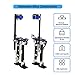 GESEXI 15”-23” Drywall Stilts Aluminum Tool Adjustable for Painters Walking Painting Taping, Black