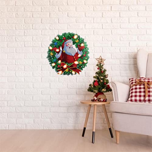 Couronne Diamant Noël pour sublimer votre porte - 8