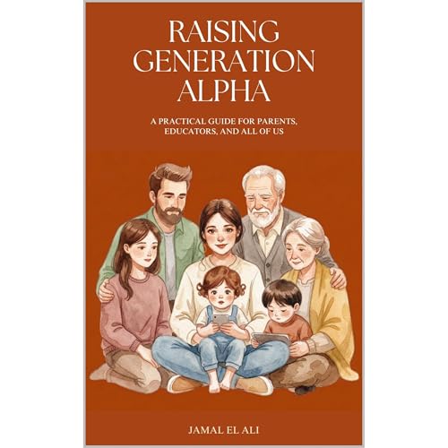 Raising Generation Alpha Audiolibro Por Jamal El Ali arte de portada