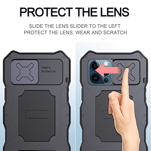 Coque armure pour iPhone 13 protection intégrale métal pour le chantier