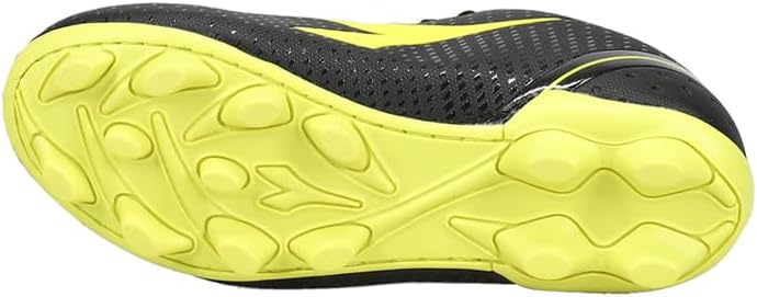 Diadora Pichichi 5 MD Youth Soccer Shoe - Perfect Starter Shoe for Kids, Turf and Firm Ground, Water-Resistant Suprell Upper, Non-Slip PU Heel Lining