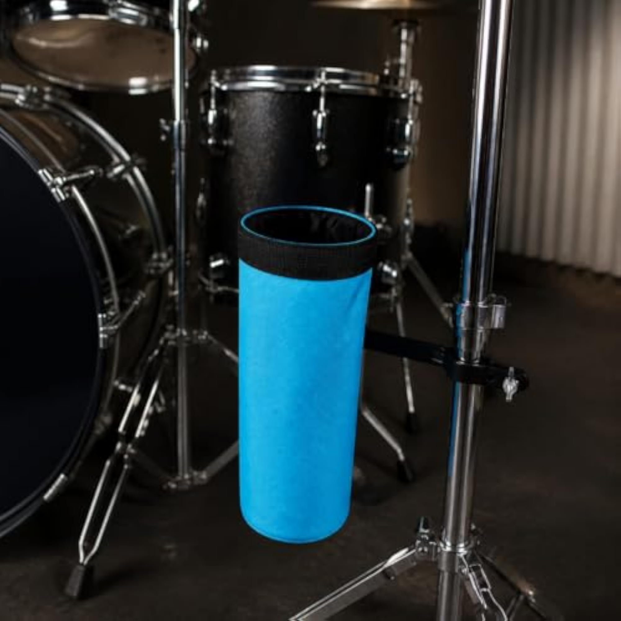 Portable Cylindrical Drumstick Holder Bag, Adjustable Oxford Cloth