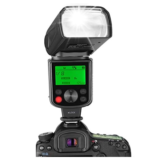 Neewer NW625 GN54 Speedlite Flash Canon Nikon Panasonic Olympus Pentax Fuji DSLR Cámaras sin Espejo y Sony Zapata Mi como a9 a7 a7II a7III a7R III a7RII a7SII a6000 a6300 a6500