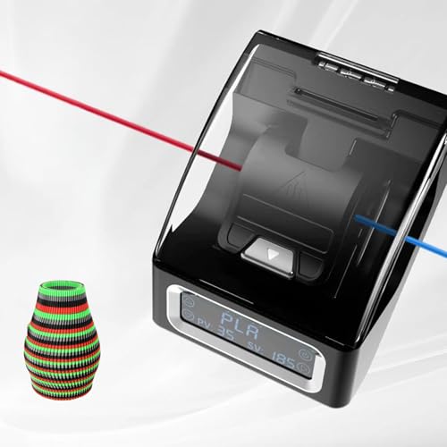 Łącznik filamentu do drukowania 3D, szybkie nagrzewanie do 240°C, zawiera tuleje PTFE, kompatybilny z 1,75 mm PLA ABS PETG PA PC, połącz uszkodzony filament