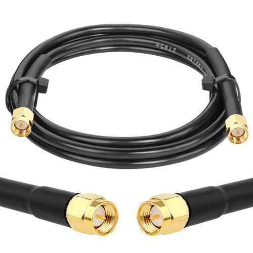 Cable RG58 SMA de baja pérdida para solucionar cortes en antenas 3G y 4G
