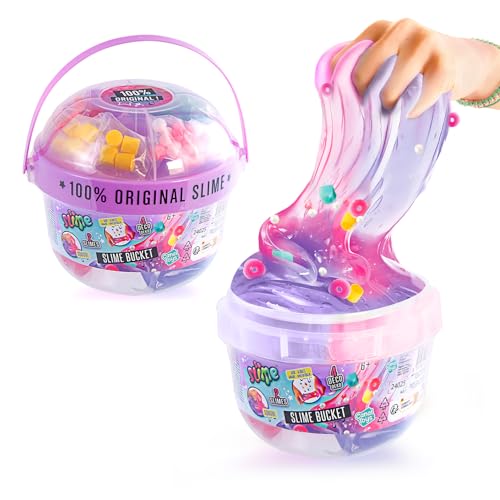 Canal Toys - So Slime - Slime Super Bucket with 6 Decorations SDO. - SSC394