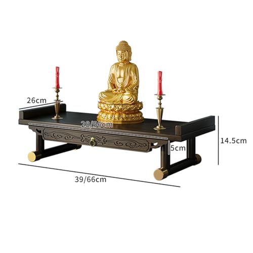 Table d'autel de méditation suspendue pour ranger vos objets sacrés - 2