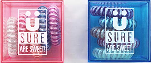 Scunci Spiral Hair Ties Ponytailers,5 Pieces, Pack Of 2 #TOP15