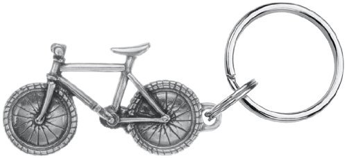 Bicycle Keychain – Handcrafted Pewter Keychain – 2 ¼”, Made In USA