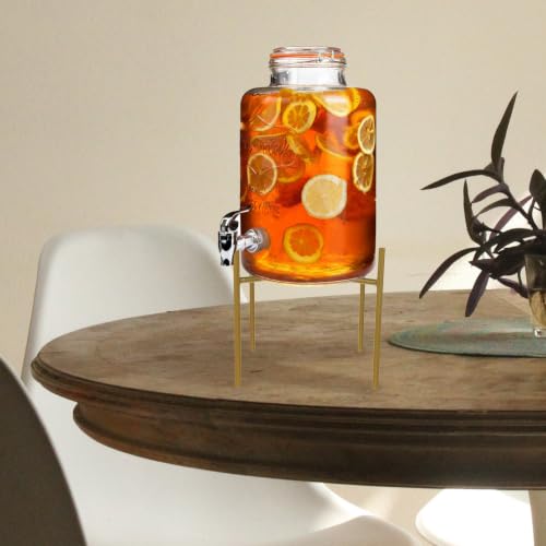 Support distributeur de boissons stable pour service de table - 7