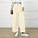 Corduroy Pants for Women Casual High Waisted Wide Leg Pants Stretchy Loose Fit Pants Fashion Office Work Trousers