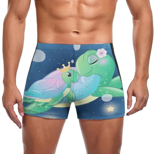 Maillot de bain homme tortue verte anti frottement pour nageurs exigeants