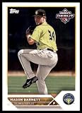 2023 Topps Pro Debut #PD-112 Mason Barnett RC Rookie Columbia Fireflies MiLB Baseball Trading Card