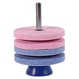 Happyyami Langlebiger Rasenmäher Schärfer mit Doppellagigem Design und Vierlagigem Universeller Klingenschärfer für Heim und Industrieanwendungen Einfach zu Bedienen Hohe Effizienz und