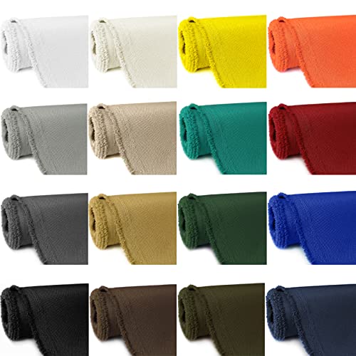 Geecomfy Waterproof Canvas Fabric By The Yard 58 Inch W 600D Upholstery Polyester Material Indoor Outdoor Water Resistant Fabric For Chair Cushion Furniture Cover Sewing Diy Cloth thumb #3