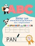 ABC Bücher zum Nachzeichnen des Englischen Alphabet für KINDER: Aktivitätsbuch für Vorschulkinder;Alphabet verfolgen; Einfaches Lernen von Alphabet ... Arbeitsbuch Geeignet für Jungen und Mädchen