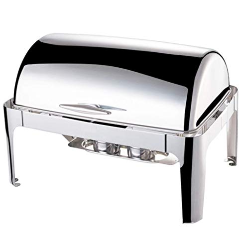 HSBAIS Speisenwärmer Buffetwärmer, 9 Qt Full Size Wärmebehälter Rechteckig Edelstahl Chafing Dish mit Deckel für Buffets…