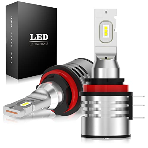 BraveWAY Ampoule H15 LED 70W 18000LM 6000K Eclairage Feux de Route et Feux Diurnes 500% de Luminosité Anti Erreur Blanc Xénon étanche Kit De Conversion Ampoule,Lot de 2 Cover
