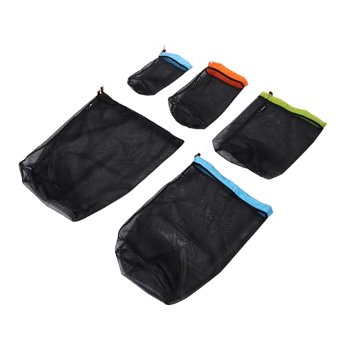 Toddmomy Outdoor Sports 1 Set Compression Bag for Sleeping Bag Mesh Stuff Sack Storage Hiking Gear