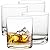 Unbreakable Whiskey Glasses - Set of 4 Premium Whisky Scotch Glasses-100% Tritan - Shatterproof, Reusable, Dishwasher Safe by D'Eco